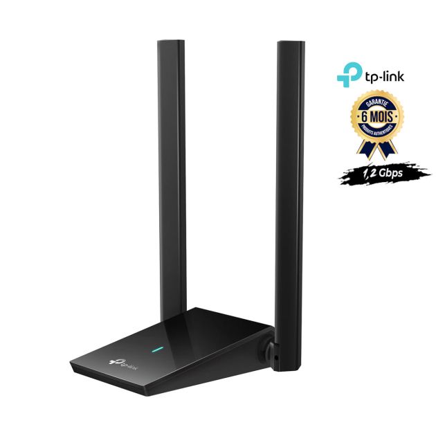 Adaptateur USB TP-Link Archer Tx20U Plus WiFi 6 pour Ordinateur de Bureau Débit 1 2 Gbps - Garantie 6 mois