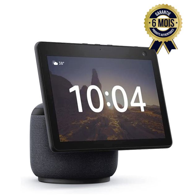 Amazon Echo Show 10 3E Generation Assistant Vocal Écran Connecte Hd avec Mouvement et Alexa - Garantie 6 mois