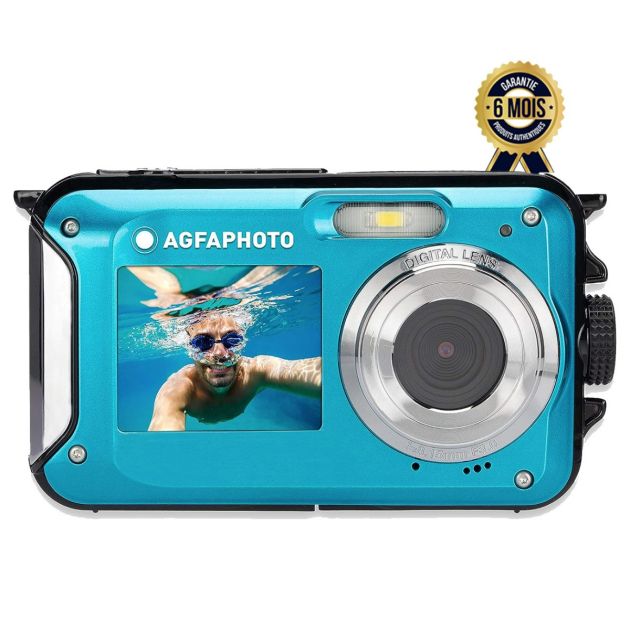 Appareil Photo Numérique Agfa Photo Realishot Wp8000 Étanche Jusqu A 3 Metres Capteur 8 MP Zoom 3X - Garantie 6 mois