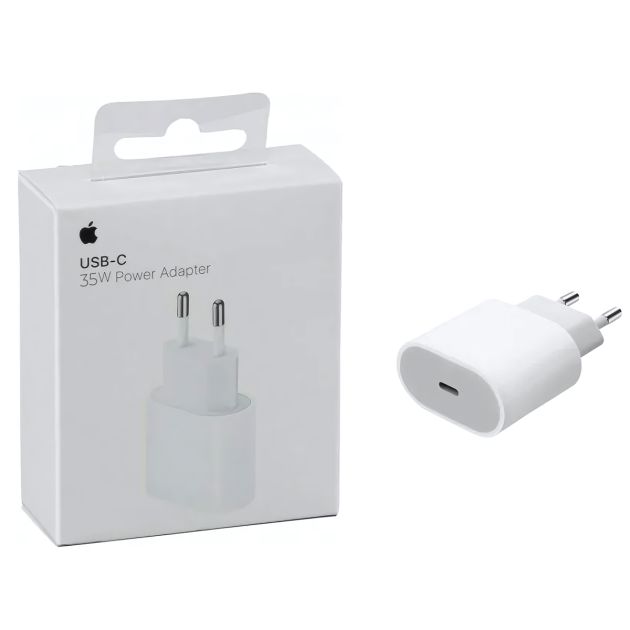 Boitier de Recharge 35 Watts USB C 35 W Power Adapter pour iPhone 15 Pro Max