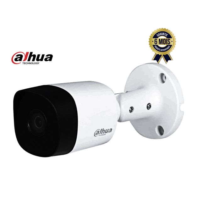 Caméra Bullet Dahua Dh Hac B1A21P 2Mp Caméra de Sécurité - Garantie 6 mois