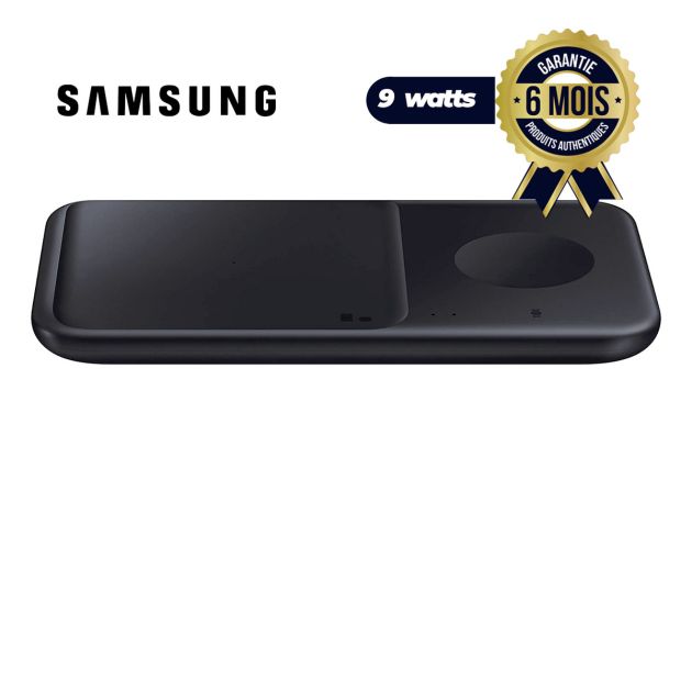Chargeur Duo sans Fil Samsung Ep P4300Tbeggb Noir - Garantie 6 mois