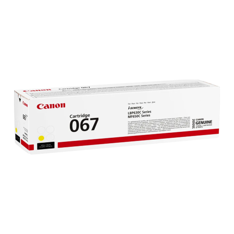 Toner Canon 067 Yellow (référence 5103C002)