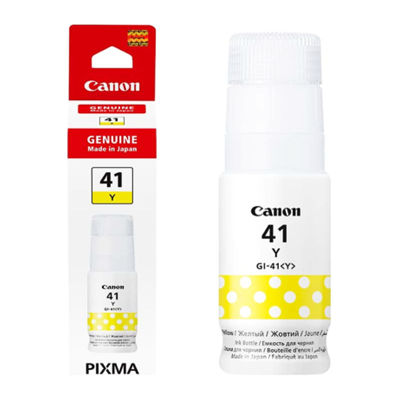 Cartouche Canon GI-41M Yellow (référence : 4544C001)