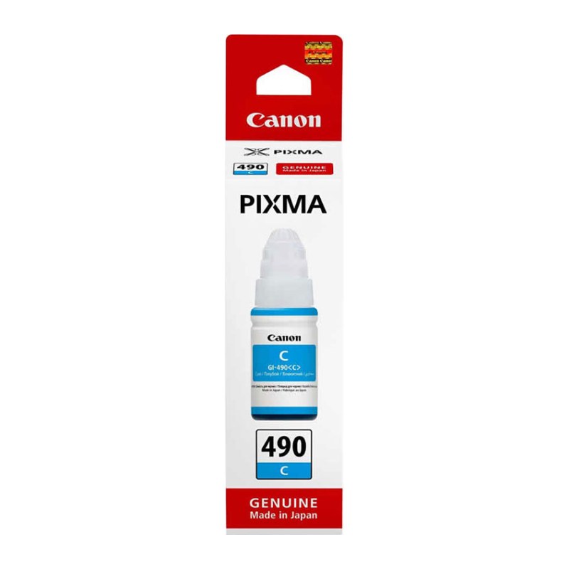 Cartouche Canon GI-490 Cyan (référence 0664C001)