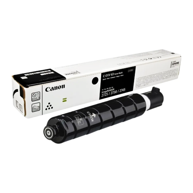 Tonerkassett Canon C-EXV 63 – Svart (5142C002)