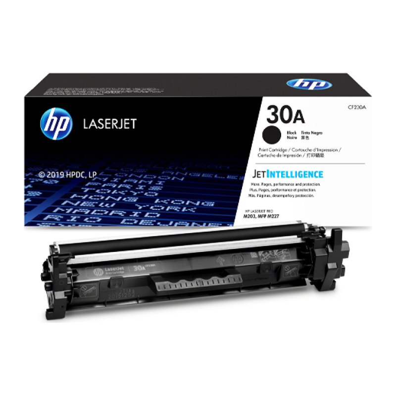 Toner HP 30A Noir (référence CF230A)