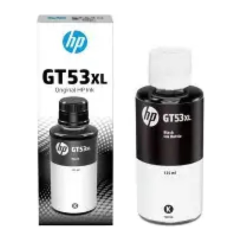 Bouteille Encre HP CRT GT53XL Noire 135ml - 6 000 pages