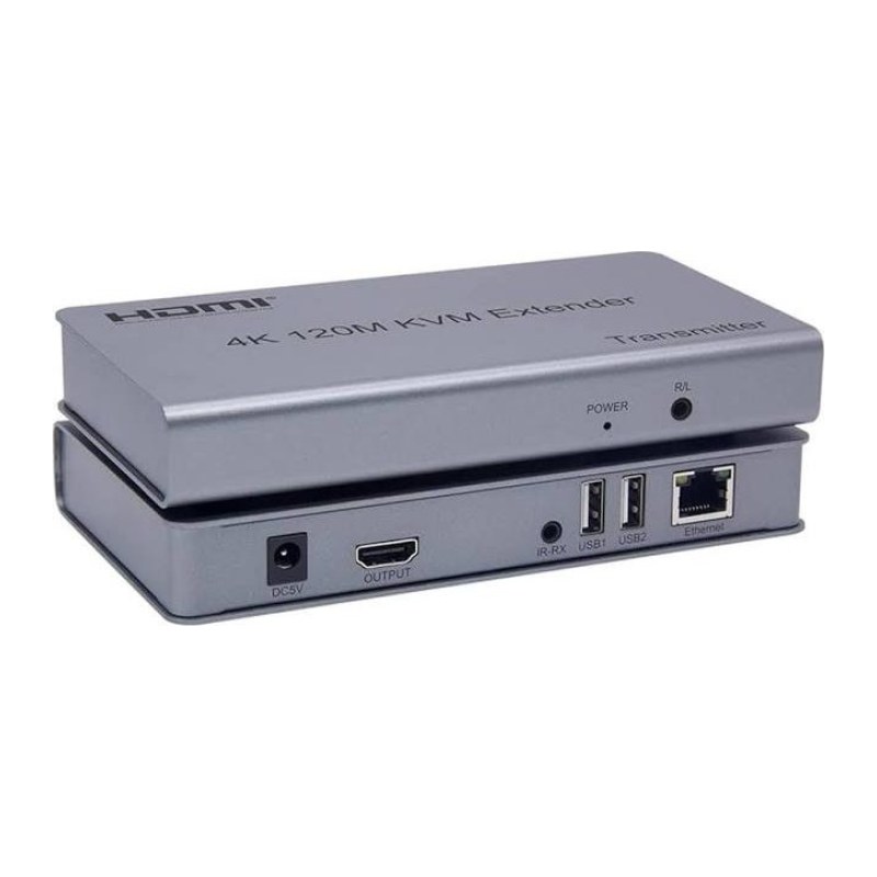 Extendeur KVM HDMI 4K 120M par RJ45 Ethernet Cat5e Cat6