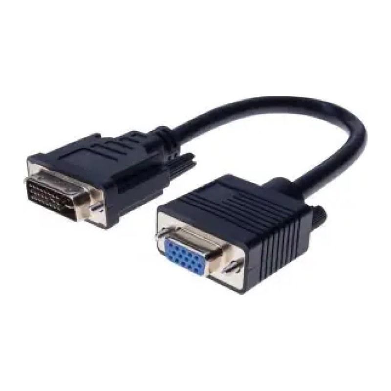 Cordon DVI-I male vers 2 x VGA femelle 0.30m