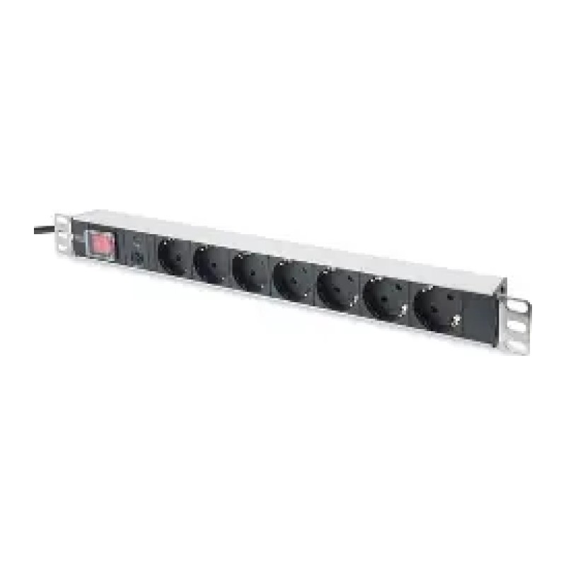 DIGITUS DN-95403 7-outlet rack-mount power strip