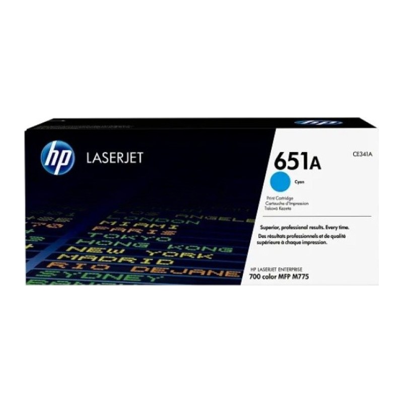 Tonerkartusche HP 651A – Cyan (CE341A)