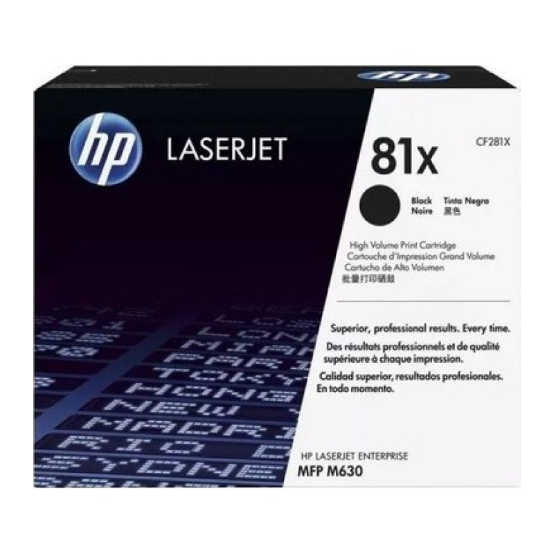 Tonerkartusche HP 81X – Schwarz (CF281X)