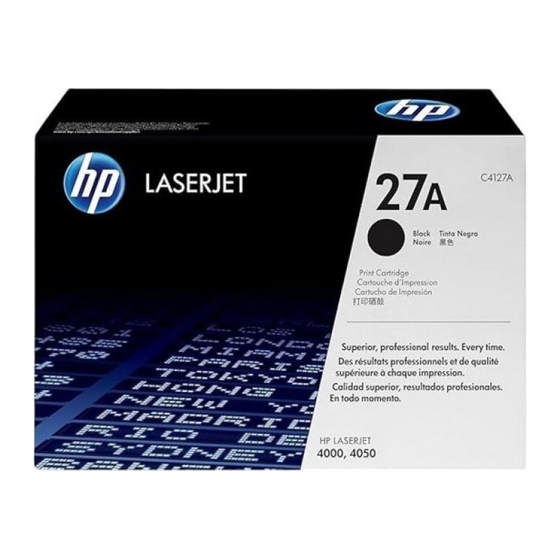 Cartucho de tóner HP 27A – Negro (C4127A)
