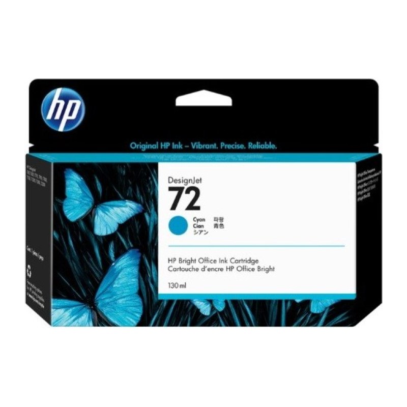 Cartucho de tinta HP 72 – Cian (C9371A)