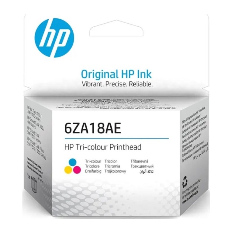 Druckkopf HP 6ZA18AE – Cyan, Magenta und Gelb (6ZA18AE)