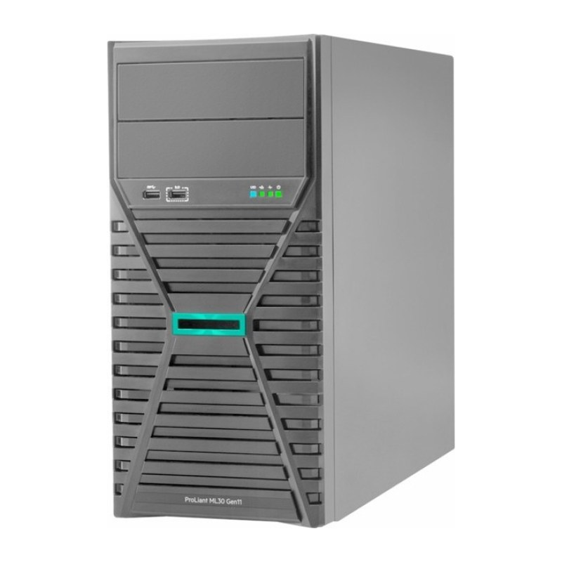 Servidor HPE ProLiant ML30 Gen11 E-2414 2.6GHz 4-core 1P 32GB-DR 4LFF-NHP SRV