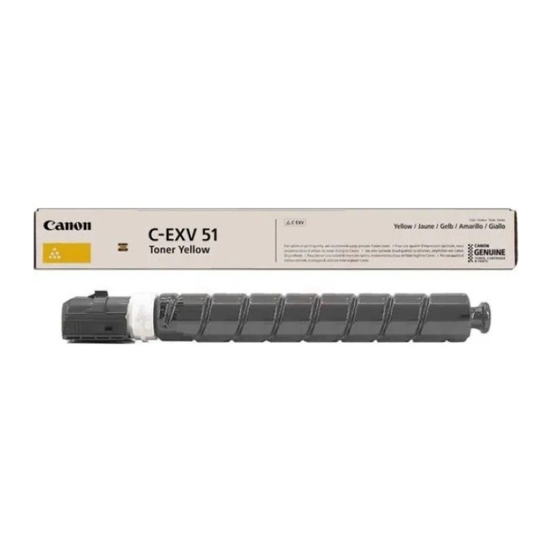 Toner cartridge Canon C-EXV 51 – Yellow (0484C002)