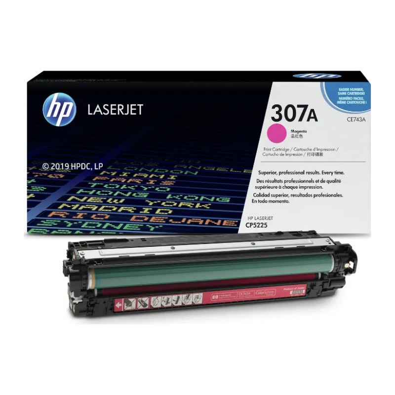 Tonerkassett HP 307A – Magenta (CE743A)