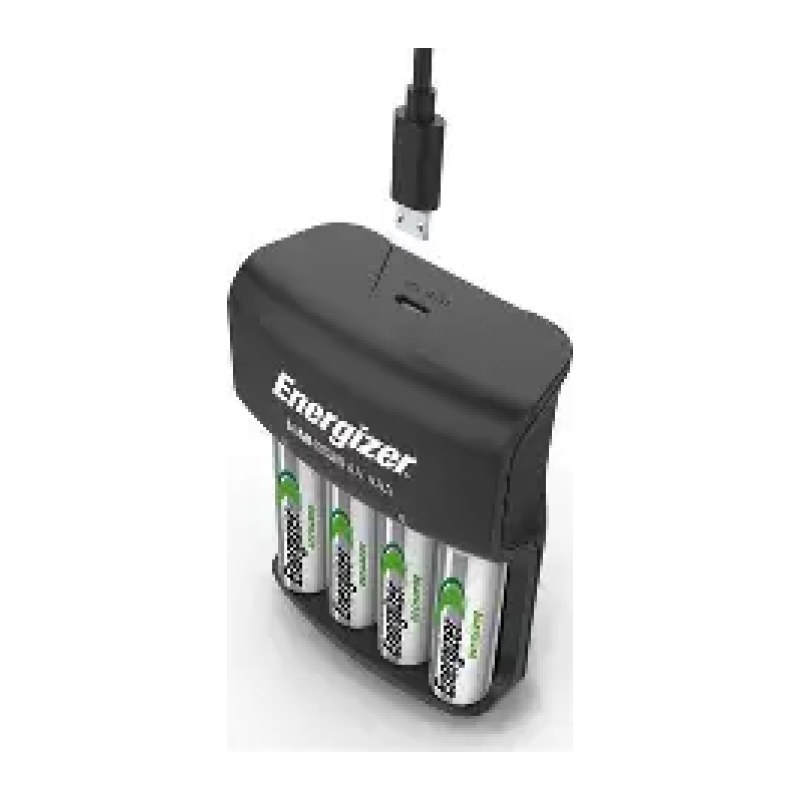 Chargeur batteries 1.2V Aa/AAA 4 accus Lr06/AA
